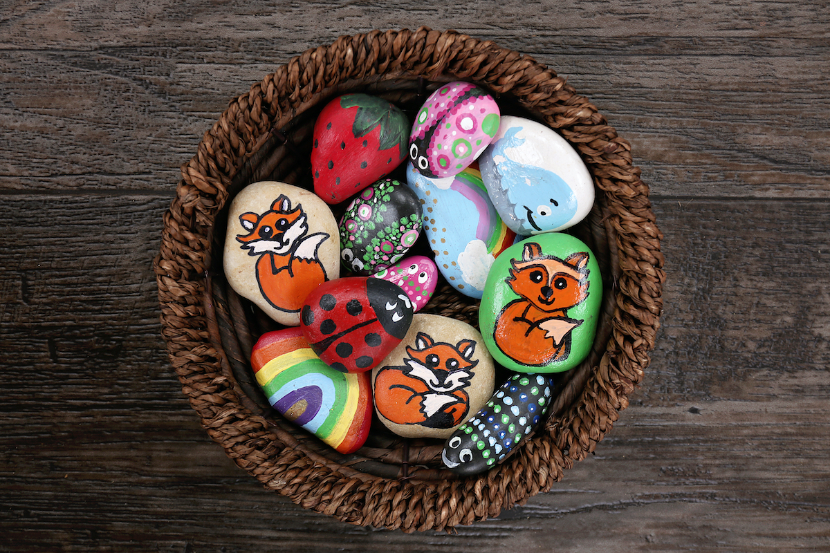 basket_of_painted_rocks